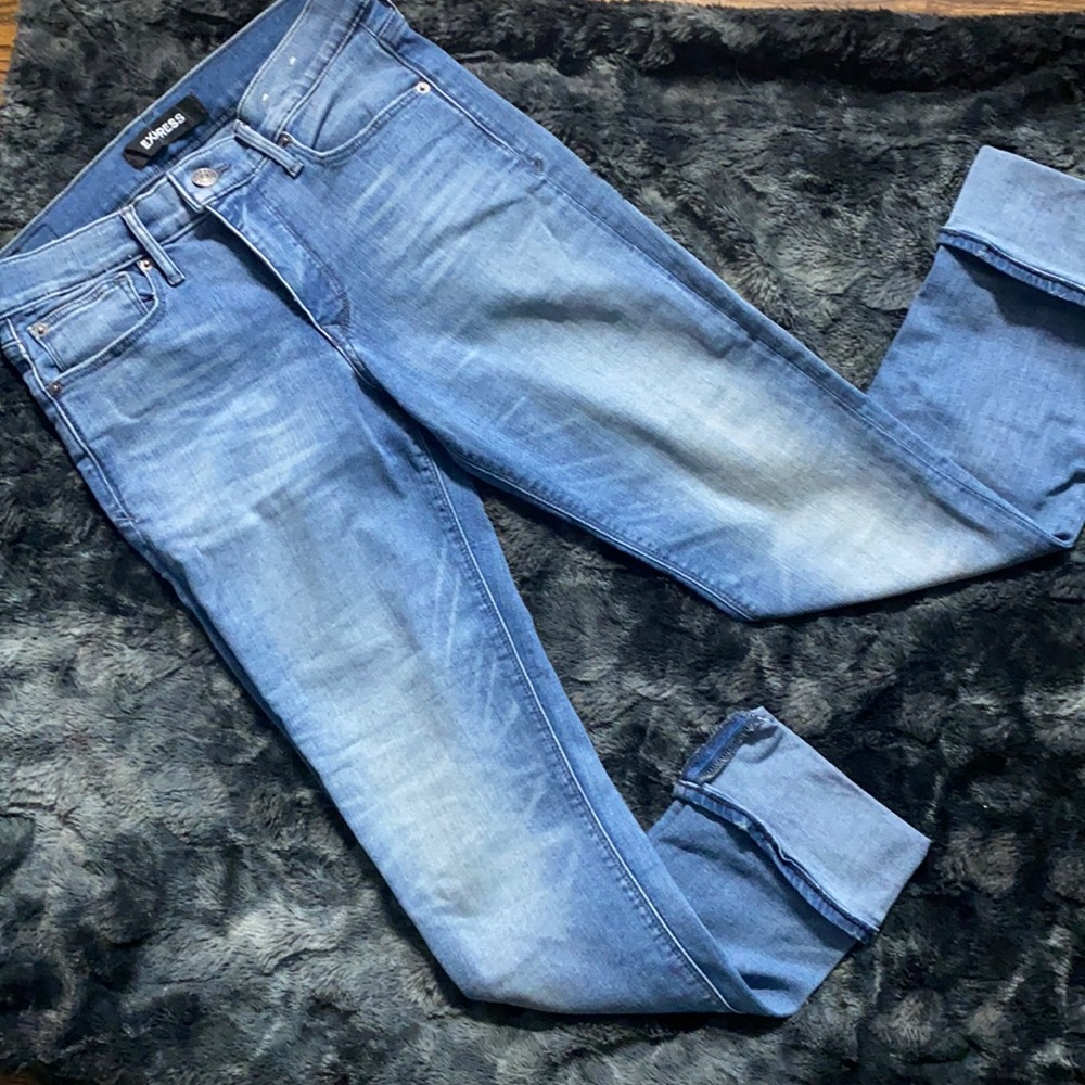 Cropped jeans